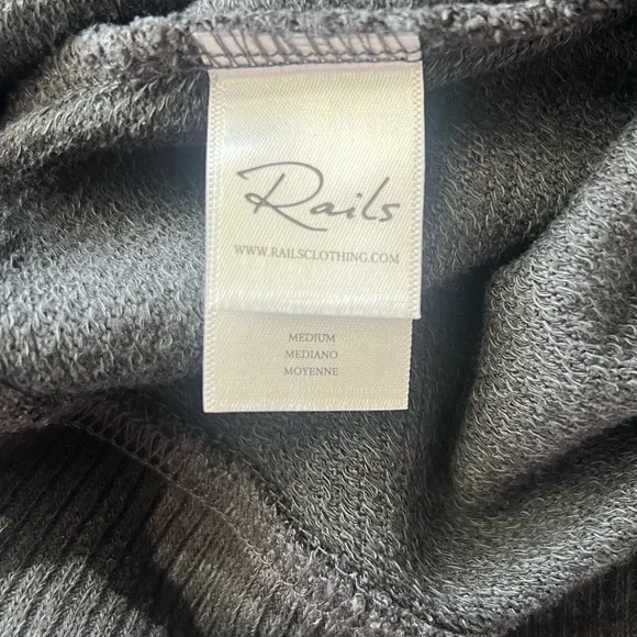 Rails Iron Camo Print Ramona Pullover Crewneck Sweatshirt Size Medium - Picture 10 of 10